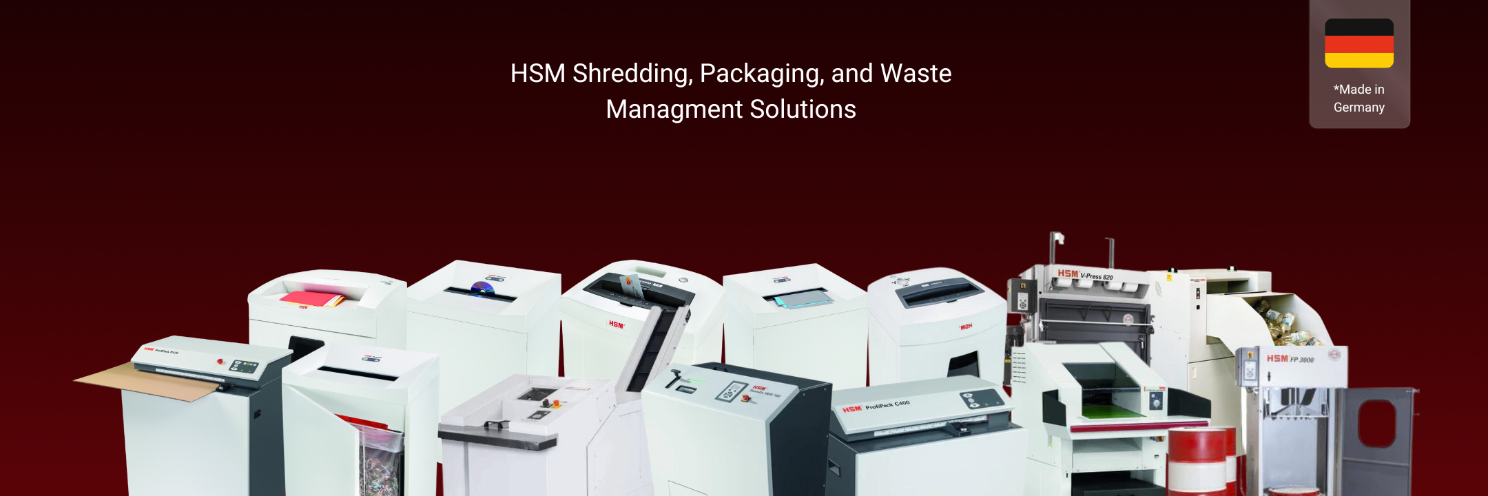 Why HSM is the Right Choice for Shredding, Packaging, and Sustainable Waste Solutions