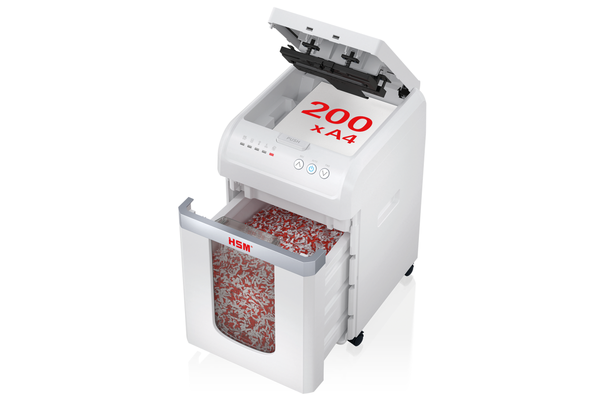 HSM Shredstar X300 Autofeed Cross Cut Shredder