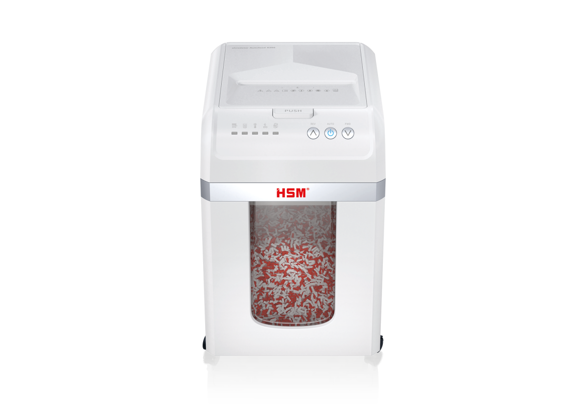 HSM Shredstar X300 Autofeed Cross Cut Shredder