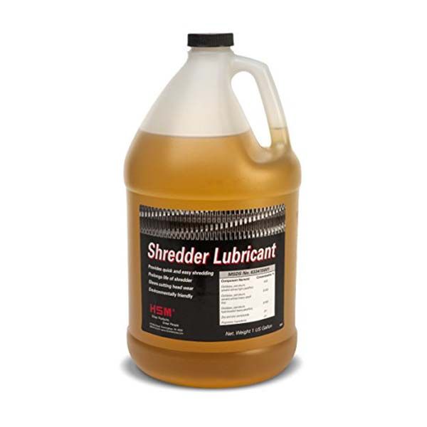 HSM Shredder Oil - 1 Gallon Bottle