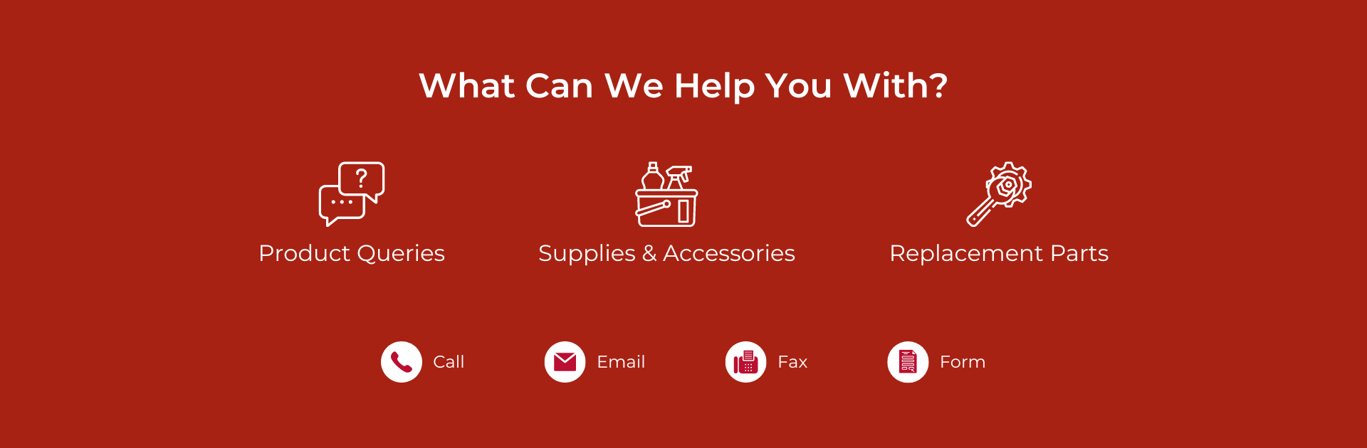 Contact us for HSM shredders supplies, accessories & parts