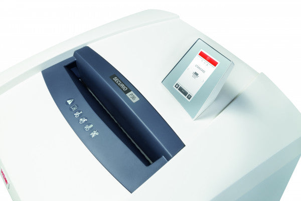 The image of HSM Securio P36i Level P-7 Micro Cut Shredder with OMDD Slot